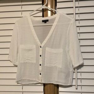 Topshop white shirt